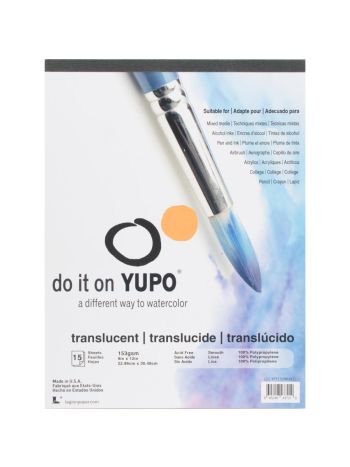 Yupo Paper - Translucent 153gsm - 9x12